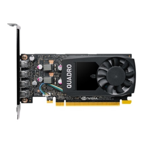 Видео карта PNY NVIDIA Quadro P1000 V2 LowProfile DP - VCQP1000V2-PB