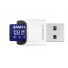 Памет Samsung 128GB micro SD Card PRO Plus with USB Reader - MB-MD128SB/WW