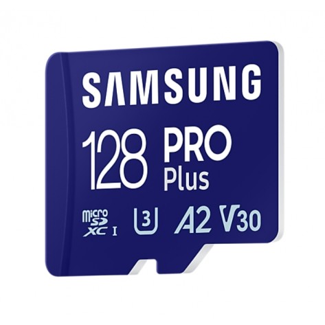 Памет Samsung 128GB micro SD Card PRO Plus with USB Reader - MB-MD128SB/WW