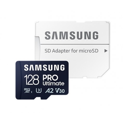 Памет Samsung 128GB micro SD Card PRO Ultimate with Adapter  - MB-MY128SA/WW