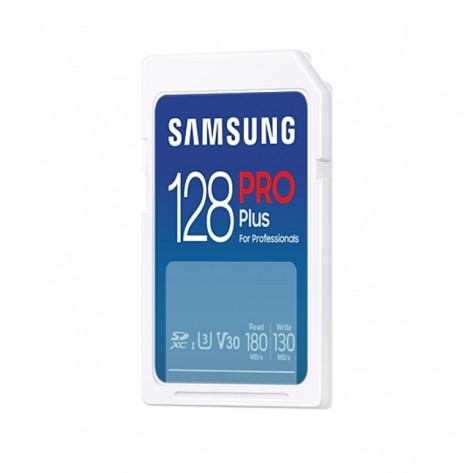 Памет Samsung 128GB SD Card PRO Plus - MB-SD128S/EU