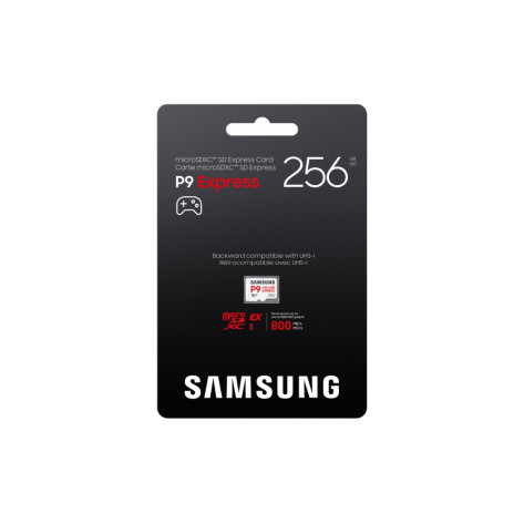Памет Samsung 256GB micro SD Card P9 Express UHS-I Read 65K IOPS - MB-MK256T/WW