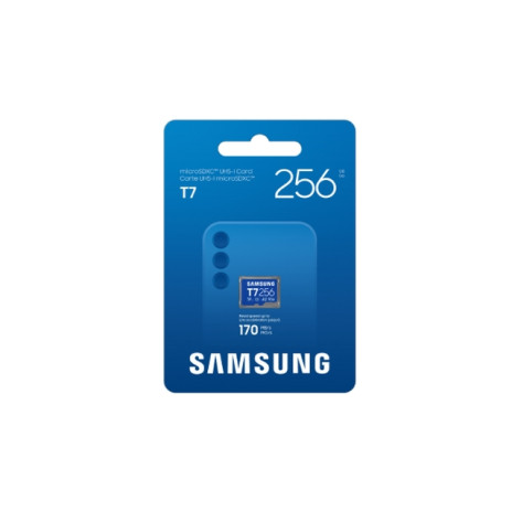 Памет Samsung 256GB micro SD Card T7 UHS-I Transfer Speed up to 170MB - MB-MB256T/WW