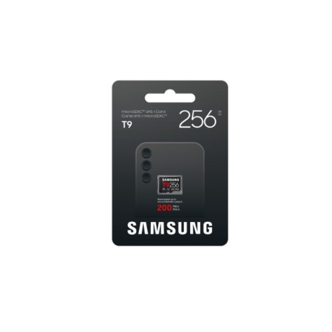 Памет Samsung 256GB micro SD Card T9 UHS-I Read 200MB - MB-MH256T/WW