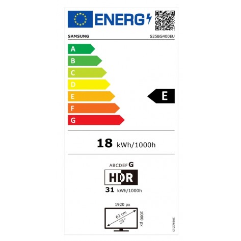 Монитор Samsung 25BG400 25" Odyssey G4 - LS25BG400EUXEN