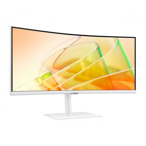 Монитор Samsung 34A650 34" Curved VA 3440x1440 5ms 100Hz DP HDMI USB 3.0 Speakers Thunderbolt White - LS34C650TAUXEN