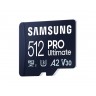 Памет Samsung 512GB micro SD Card PRO Ultimate with USB Reader  - MB-MY512SB/WW