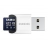 Памет Samsung 512GB micro SD Card PRO Ultimate with USB Reader  - MB-MY512SB/WW