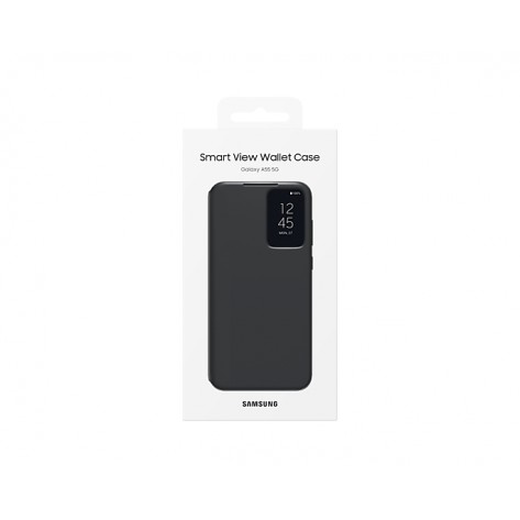 Калъф Samsung A55 Smart View Wallet Case Black - EF-ZA556CBEGWW