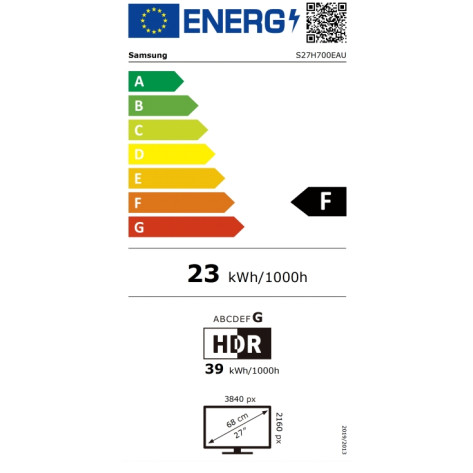 Монитор Samsung LS27H700 27" IPS LED 60 Hz - LS27H700EAUXEN