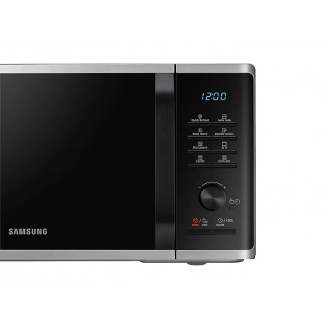 Микровълнова печка Samsung MG23K3515AS/OL, Microwave, 23l, Grill, 800W, LED Display, Silver - MG23K3515AS/OL