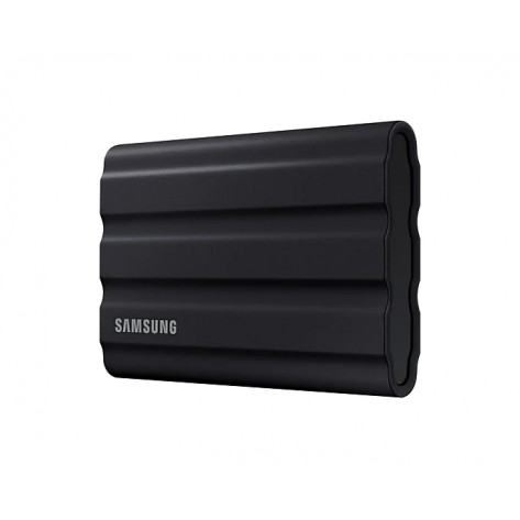 Твърд диск Samsung Portable NVME SSD T7 Shield 2TB , USB 3.2 Gen2, Rugged, IP65, Read 1050 MB/s Write 1000 MB/s, Black - MU-PE2T0S/EU