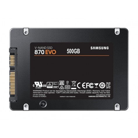 Твърд диск Samsung SSD 870 EVO 500GB Int. 2.5" SATA - MZ-77E500B/EU