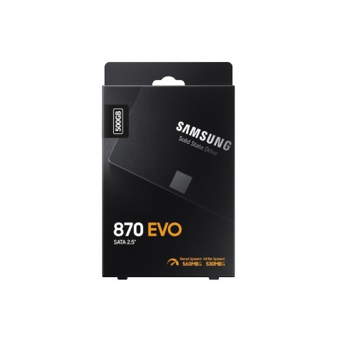 Твърд диск Samsung SSD 870 EVO 500GB Int. 2.5" SATA - MZ-77E500B/EU