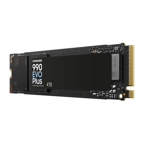 Твърд диск Samsung SSD 990 EVO Plus 4TB PCIe 4.0 NVMe 2.0 M.2 V-NAND 3-bit MLC - MZ-V9S4T0BW