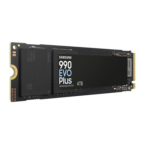 Твърд диск Samsung SSD 990 EVO Plus 4TB PCIe 4.0 NVMe 2.0 M.2 V-NAND 3-bit MLC - MZ-V9S4T0BW