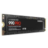 Твърд диск Samsung SSD 990 PRO 4TB PCIe 4.0 NVMe 2.0 M.2 V-NAND 3-bit MLC - MZ-V9P4T0BW