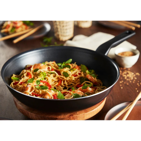 Тиган Tefal C3841953 Wok28 Opium Pe Xl Intense Black - C3841953