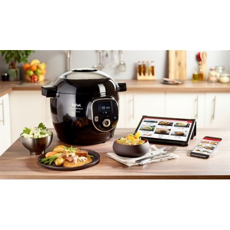 Мултикукър Tefal CY855830 Cook4me Connect + 150 BG recipes - CY855830