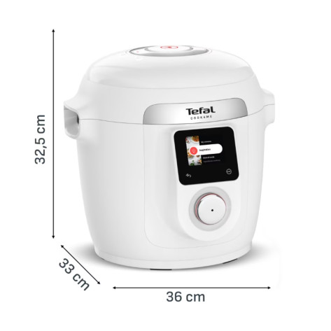 Мултикукър Tefal CY9621F2 Epc Cook4Me 10In1 W - CY9621F2