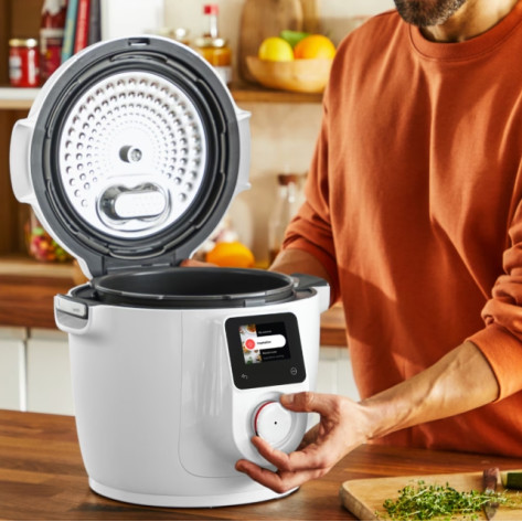 Мултикукър Tefal CY9621F2 Epc Cook4Me 10In1 W - CY9621F2