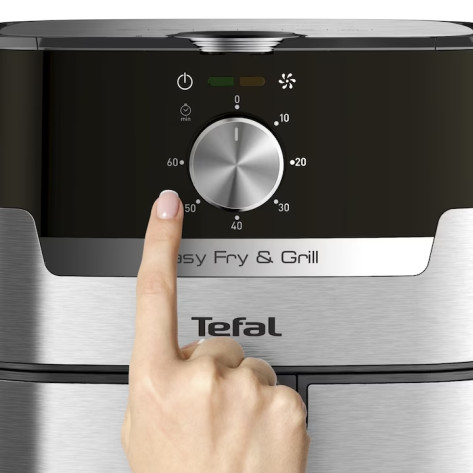 Уред за здравословно готвене Tefal EY501D15 Easy Fry & Grill Meca Ss Eu - EY501D15