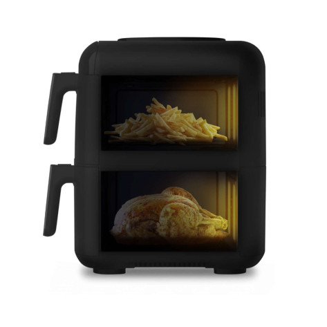 Уред за здравословно готвене Tefal EY7568E0 Crispy Stack Af Genius+Acc Blk - EY7568E0