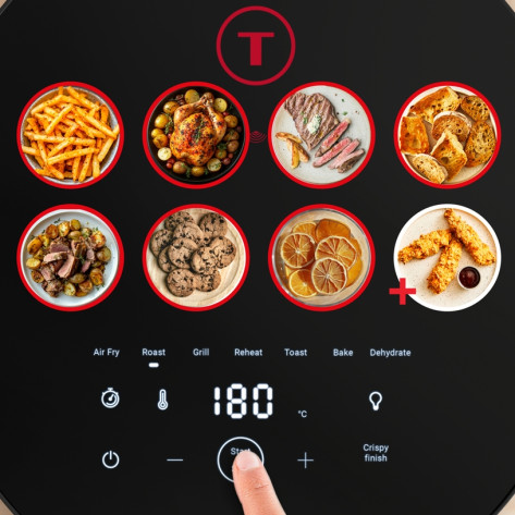 Уред за здравословно готвене Tefal EY8328E0 Fry Easy Fry 7L Infrared Blk Eu - EY8328E0