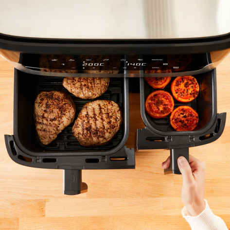Уред за здравословно готвене Tefal EY905D10 DUAL EASY FRY & GRILL SS EU - EY905D10