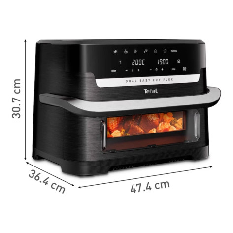 Уред за здравословно готвене Tefal EY9278E0 Flex Easy Fry Infrared Blk Eu - EY9278E0