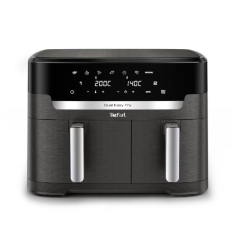 Уред за здравословно готвене Tefal EY942HE0 Xxl Dual Easy Fry Coal Eu - EY942HE0