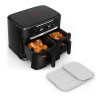 Уред за здравословно готвене Tefal EY9478E0 Xxl Dual Easy Fry Ir Blk Eu - EY9478E0