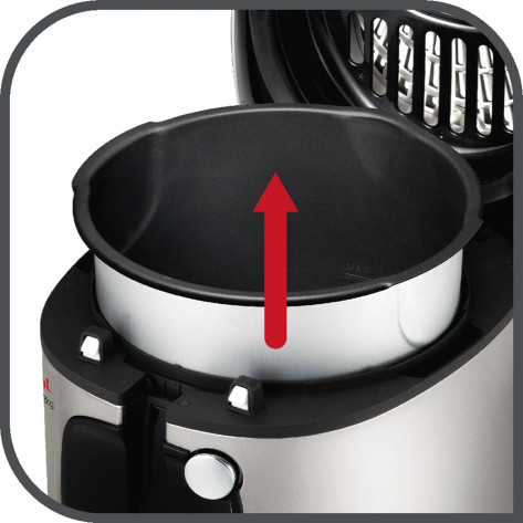 Фритюрник Tefal FR480015 Fry Deep Fry Xxl Mega 2 Kg Blk - FR480015