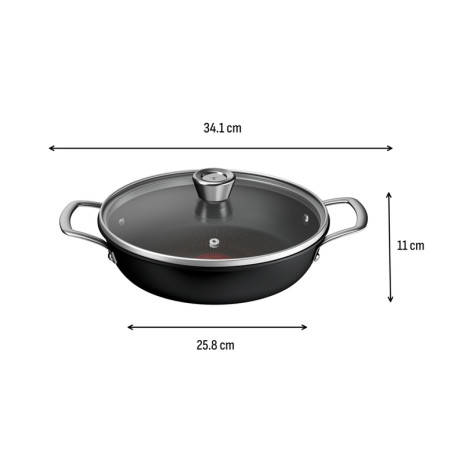 Тиган Tefal G3308802 Sah24Lid Ml Alz Pe Excel Plus B - G3308802