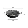 Тиган Tefal G3308802 Sah24Lid Ml Alz Pe Excel Plus B - G3308802