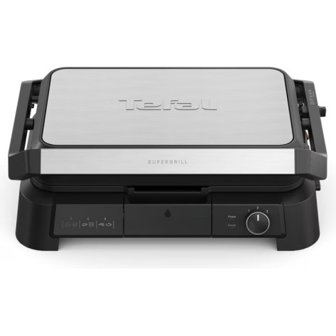 Барбекю Tefal GC520DE0 Supergrill 3In1 Xl Inox Eu - GC520DE0