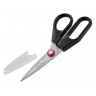 Ножица Tefal K2071314, Ingenio, Kitchen scissors, Kitchen tools, Stainless steel, 30.2x13.4x3.6cm, Up to 230°C, Dishwasher safe, black - K2071314