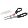 Ножица Tefal K2071314, Ingenio, Kitchen scissors, Kitchen tools, Stainless steel, 30.2x13.4x3.6cm, Up to 230°C, Dishwasher safe, black - K2071314