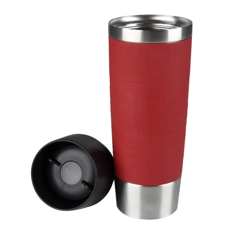 Термочаша Tefal K3084214 TRAVEL MUG GR 0.5L red slv TEF - K3084214