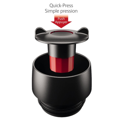 Термочаша Tefal K3084214 TRAVEL MUG GR 0.5L red slv TEF - K3084214