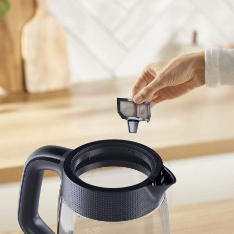 Електрическа кана Tefal KO2G08E0 Ket Morning Glass  Blk Knight - KO2G08E0
