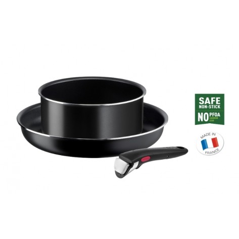 Комплект тигани и тенджери Tefal L1539243 SET 3PC ING6 EASY COOK N CLEAN - L1539243