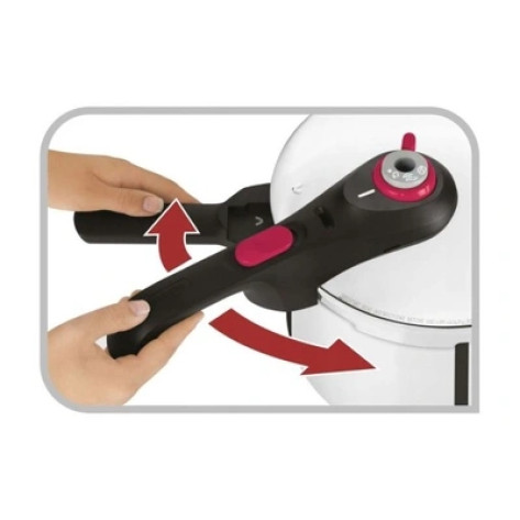 Тенджера Tefal P2530750 Secure 5 6L red wo basket - P2530750