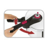 Тенджера Tefal P2530750 Secure 5 6L red wo basket - P2530750