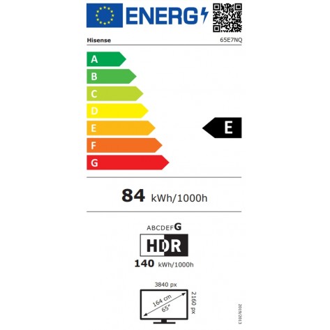 Телевизор Hisense 65" E7NQ