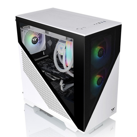 Кутия за компютър Thermaltake Divider 170 TG ARGB Snow - CA-1S4-00S6WN-00