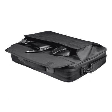 Чанта TRUST Atlanta Laptop Bag 15.6" ECO - Black - 24189