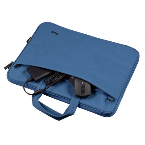 Чанта TRUST Bologna Laptop Bag 16" Eco Blue - 24448