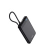 Външна батерия TRUST Fiera 10.000 Powerbank Fixed Cable - 25880