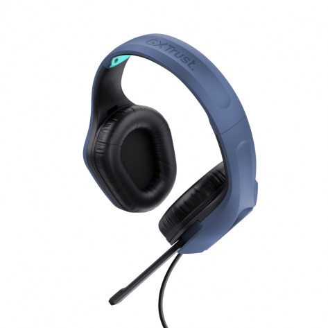 Слушалки TRUST GXT415 Zirox Headset Blue - 24991